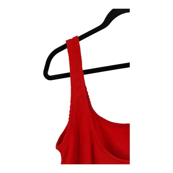 Good American Always Fits One Shoulder Textured One Piece Swimsuit 5/6  2XL 3XL - Picture 2 of 5